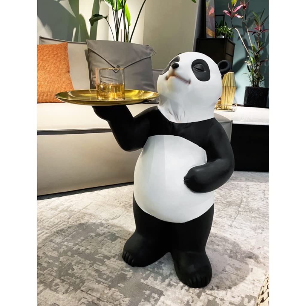 Amazon.com: KITCISSL End Tables Panda Sculptures Home Decor Side